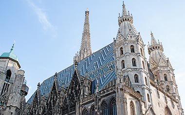 St Stephen's Cathedral in Vienna, Austria